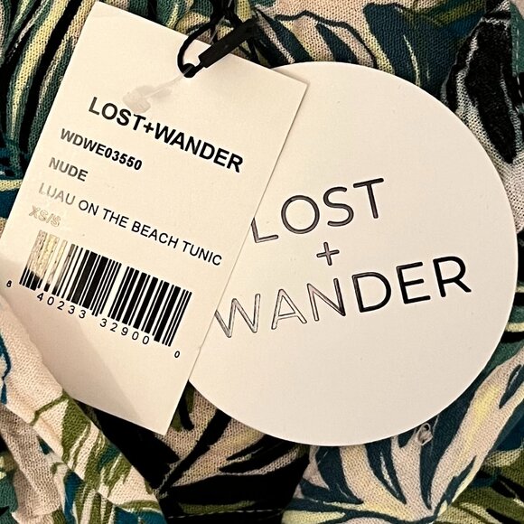 NWT Lost + Wander Luau On the Beach Coverup/Dress, Size XS/S - Picture 9 of 12
